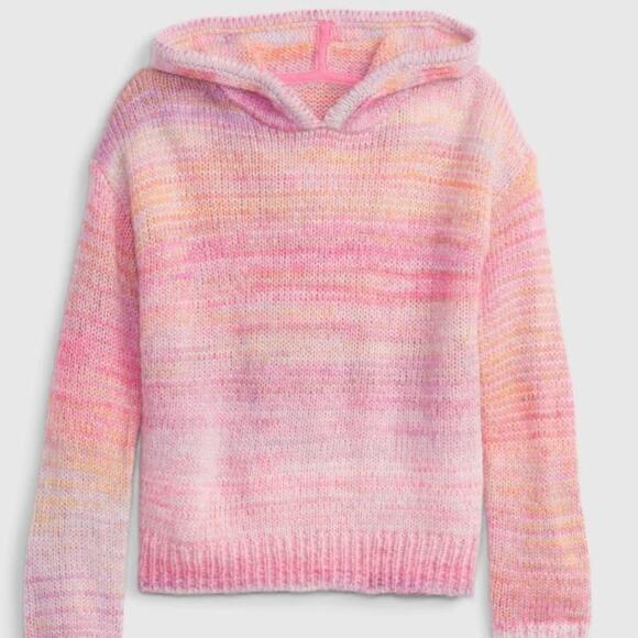 GAP Other - SOLD NWT Gap Kids Hooded Sweater XL Big Girl 12 Ombre Spacedye